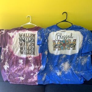 2 size 3xl New Women’s Bleached and pressed T-Shirts